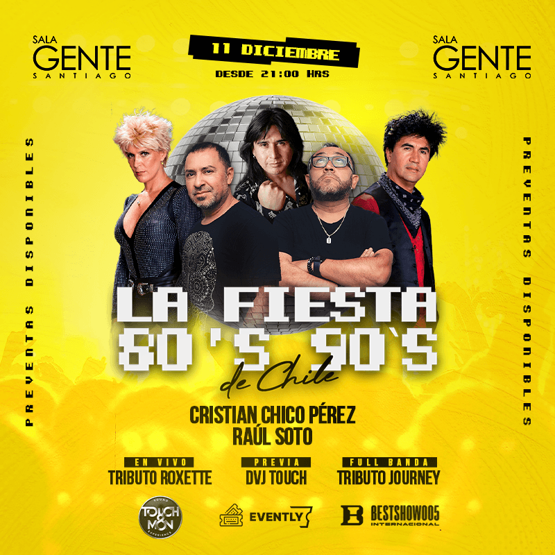 LA FIESTA 80S90S DE CHILE image}